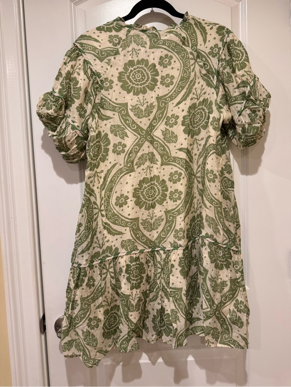 GIGI Green Floral Mini Dress - Picture 4 of 4